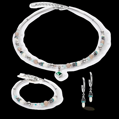 Фото Серьги Dark Green Coeur de Lion 4544/21-0521