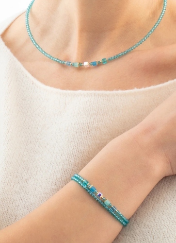 Фото Колье Joyful Colours Update gold-turquoise Coeur de Lion 4464/10-0600