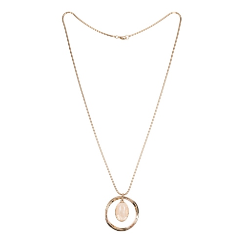 Фото Колье CRYSTAL-PEACH OPAL Elegia Fiore Luna LN5137 BR/G