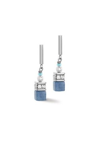 Фото Серьги Blue-aqua Coeur de Lion 5086/21-0737