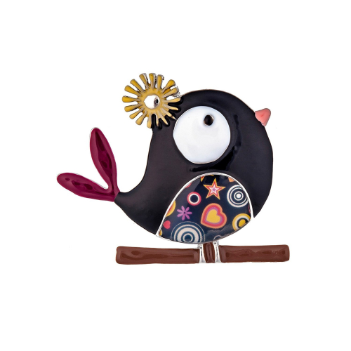 Брошь Птичка