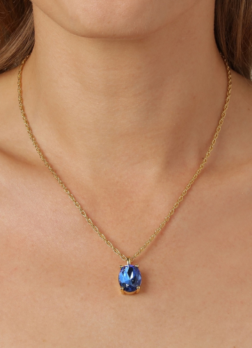 Фото Колье BARGA SG SAPPHIRE Dyrberg Kern 430154