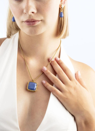 Фото Колье Blue-Gold Coeur de Lion 1200/10-0716