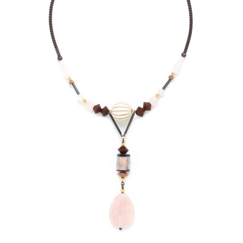 Фото Колье Choco rose Nature Bijoux 15-15-42070
