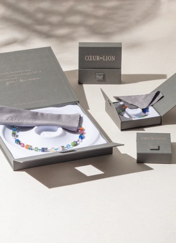 Фото Серьги Crystal-Silver Coeur de Lion 0136/21-1817