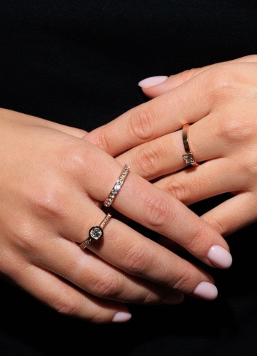 Фото Кольцо Вечная Любовь Coeur de Lion 0146/40-1816 56