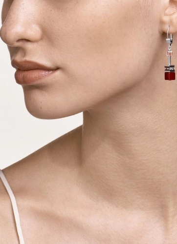 Фото Серьги Red-Purple Coeur de Lion 4905/20-0308