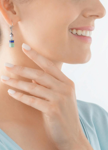 Фото Серьги Multicolour Gemstone Coeur de Lion 3040/20-1561