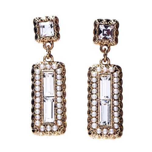 Фото Серьги Moon Paris Vintage фигуры MV-1811-015 золотистый