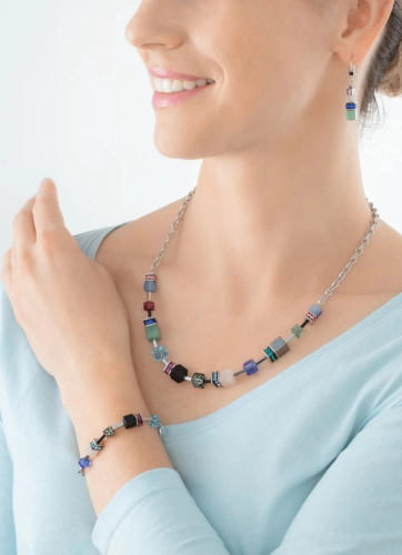 Фото Колье Multicolour Gemstone Coeur de Lion 3040/10-1561