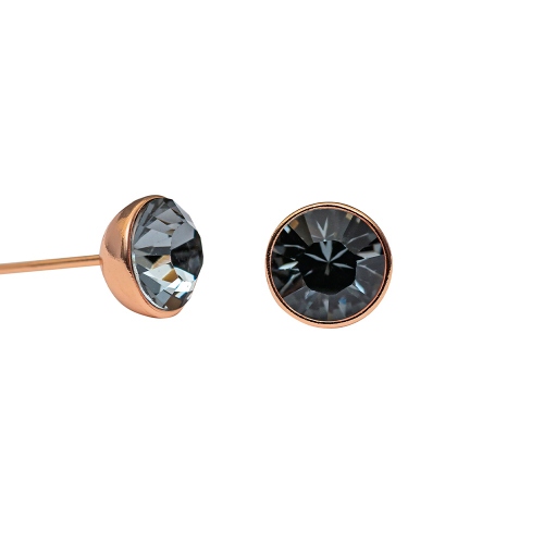 Фото Пусеты Crystal Silver Night Kristal Fiore Luna SWE298 CSN RG