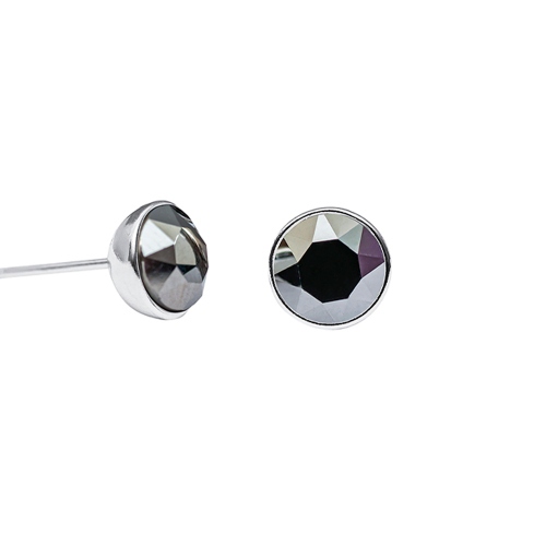 Фото Пусеты Crystal Light Chrome Kristal Fiore Luna SWE298 CLC S
