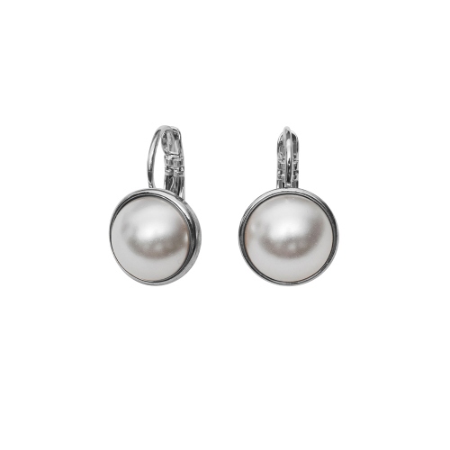 Фото Серьги Pearl Kristal Fiore Luna A2010PE-E01.1 BW/S