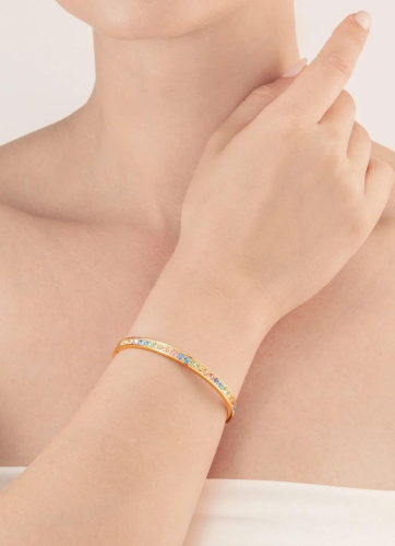 Фото Браслет Multicolor Pastel Gold Coeur de Lion 0131/37-1590