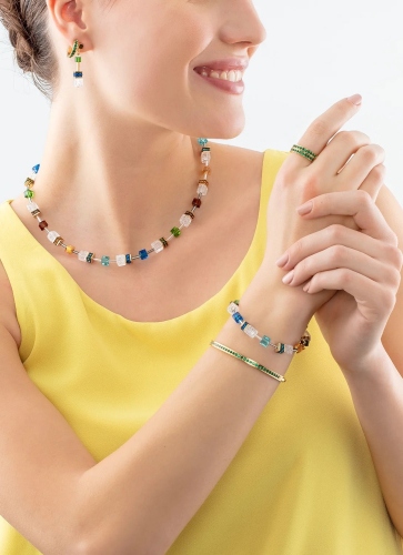 Фото Браслет Dark Green-Gold Coeur de Lion 0127/33-0549