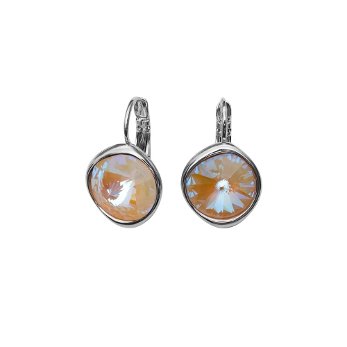 Фото Серьги Ivory Cream Delite FIORE LUNA Crystal Fiore Luna A1902.1 BW/S