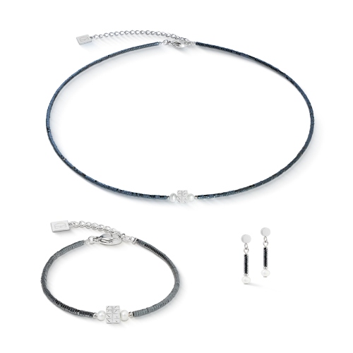 Фото Колье Anthracite-Silver Coeur de Lion 1138/10-1224