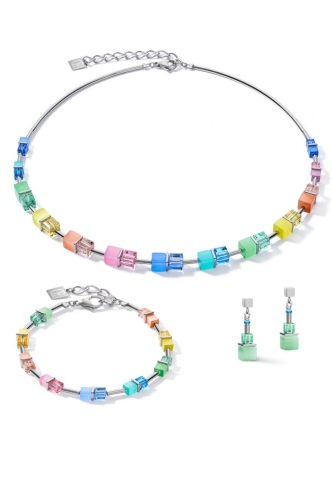 Фото Колье Multicolor Pastel Coeur de Lion 5020/10-1522