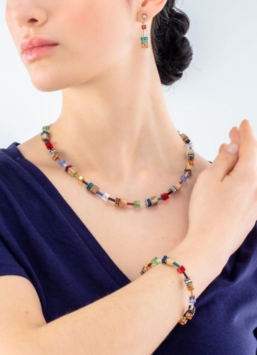 Фото Колье Multicolour Brown Coeur de Lion 3018/10-1511