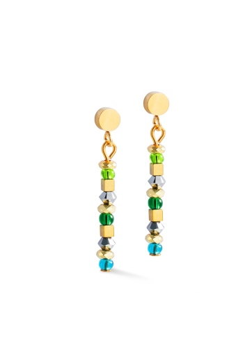 Фото Серьги Multicolour Gold Coeur de Lion 4359/21-1516