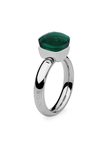 Фото Кольцо Firenze emerald 18 мм Qudo 610448 G/S