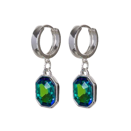 Фото Серьги Virtual Green Elegia Fiore Luna LE6115 S