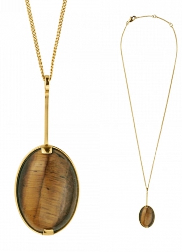 BLUES колье EDITH SG BROWN 350519