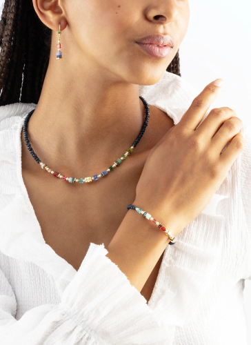 Фото Браслет Multicolour Gold Coeur de Lion 2102/30-1516