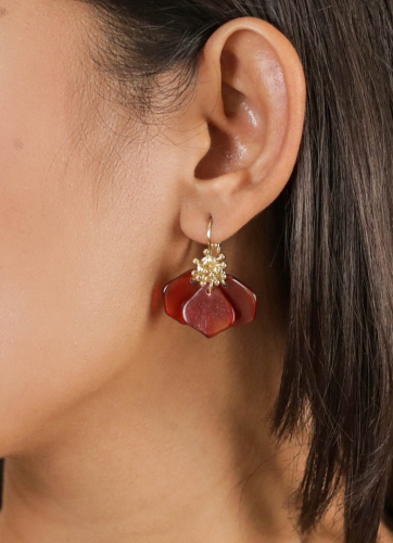 Фото Серьги Hibiscus Nature Bijoux NB25.1-12-79982