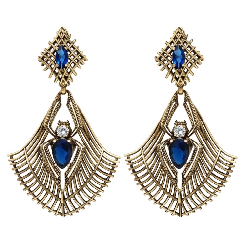 Фото Серьги RAGNO ART DECO Fiore di Firenze OR310721 TANZANITE