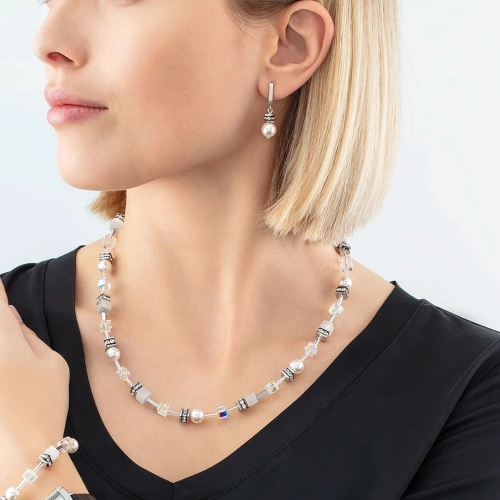 Фото Серьги White-Silver Coeur de Lion 4081/21-1417