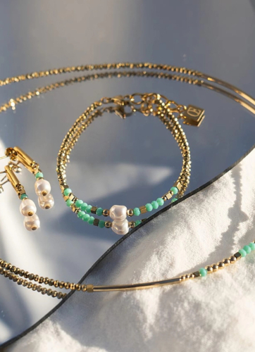 Фото Колье Mint Green Coeur de Lion 4358/10-0522