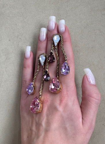 Фото Серьги Claudio Canzian CC00202877 violet