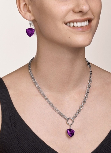 Фото Колье Magic Crystal Amethyst Coeur de Lion 5054/10-0824