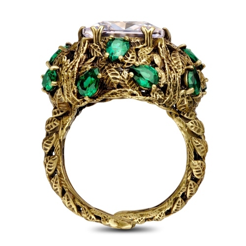 Фото Кольцо ALLORO Fiore di Firenze AN7701 CRYSTAL