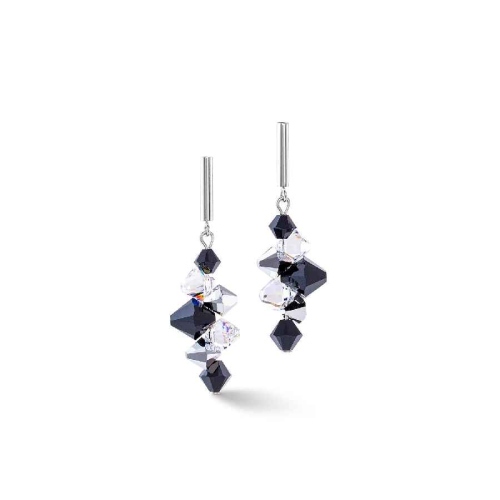 Фото Серьги Black-Crystal Coeur de Lion 4640/21-1318