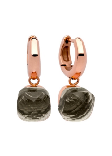 Фото Серьги Firenze smoky quartz Qudo 300029 BW/RG