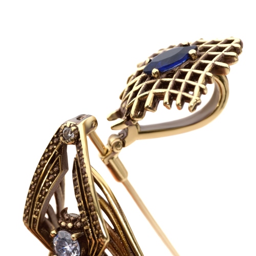 Фото Колье/Брошь RAGNO ART DECO Fiore di Firenze SP310721 TANZANITE