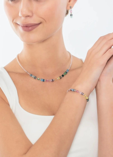 Фото Колье Multicolour Pastel Coeur de Lion 4565/10-1522