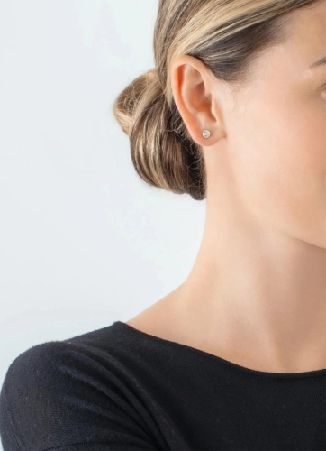 Фото Серьги Crystal-Gold Coeur de Lion 0228/21-1816