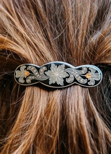 Фото Заколка для волос Clara Bijoux G24763-23 BW/S