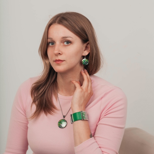 Серьги Fiore Luna AE01235-12 G/S