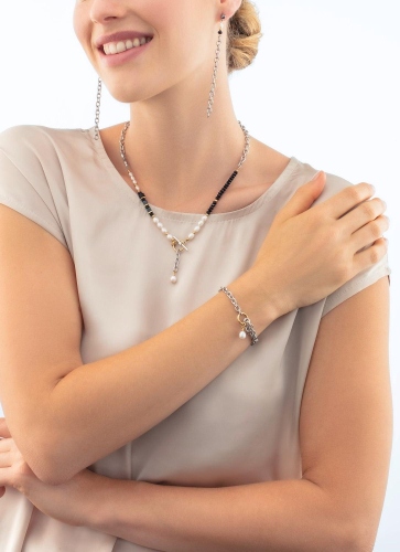 Фото Серьги Двухцветные Coeur de Lion 1133/21-1314