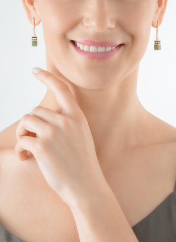 Фото Серьги Green-Gold Coeur de Lion 1122/21-0516