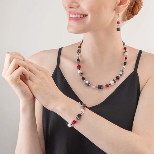Фото Браслет Black-Red Coeur de Lion 4530/30-1303