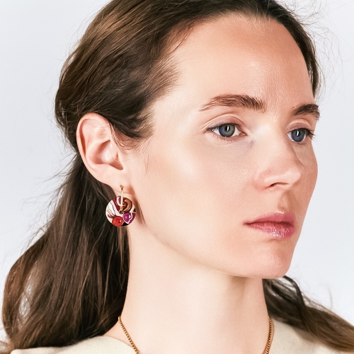 Серьги Fiore Luna AE13784-3 G