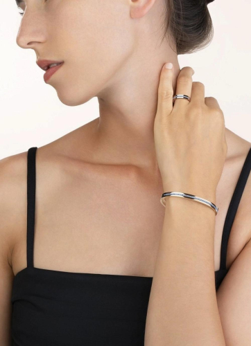 Фото Кольцо Light Blue 18 мм Coeur de Lion 0226/40-0720 56