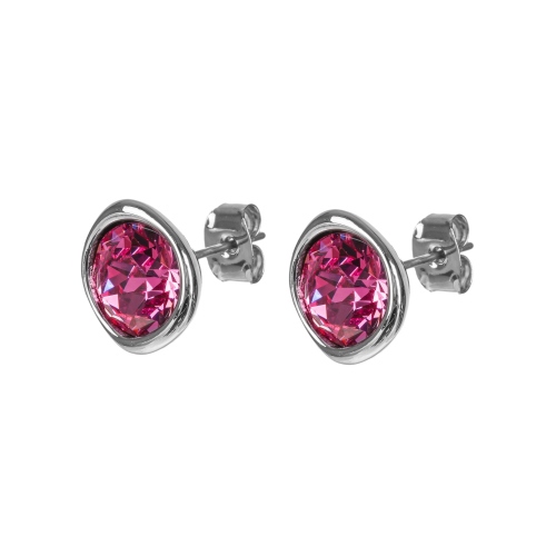 Фото Пусеты Rose Kristal Fiore Luna A1909.M7 R/S