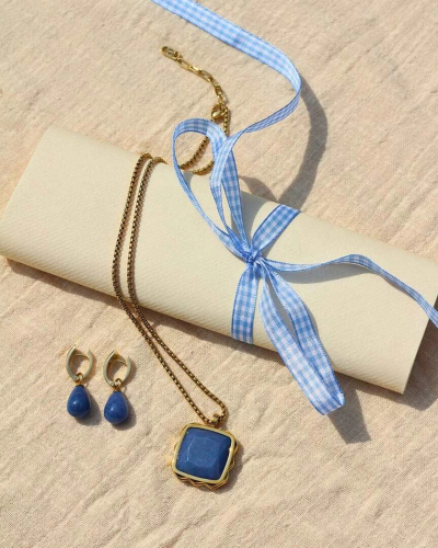 Фото Колье Blue-Gold Coeur de Lion 1200/10-0716