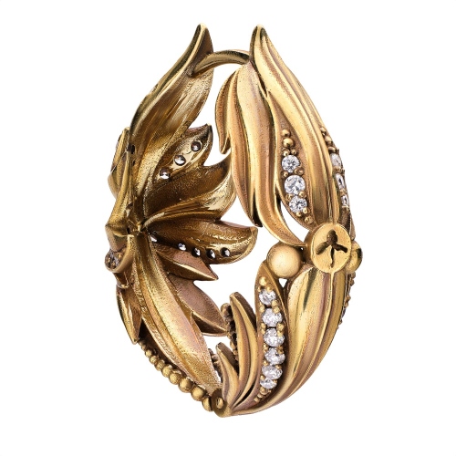 Фото Серьги Flora del congo Fiore di Firenze OR1848 CRYSTAL